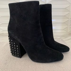 Kendall + Kylie suede studded ankle boots